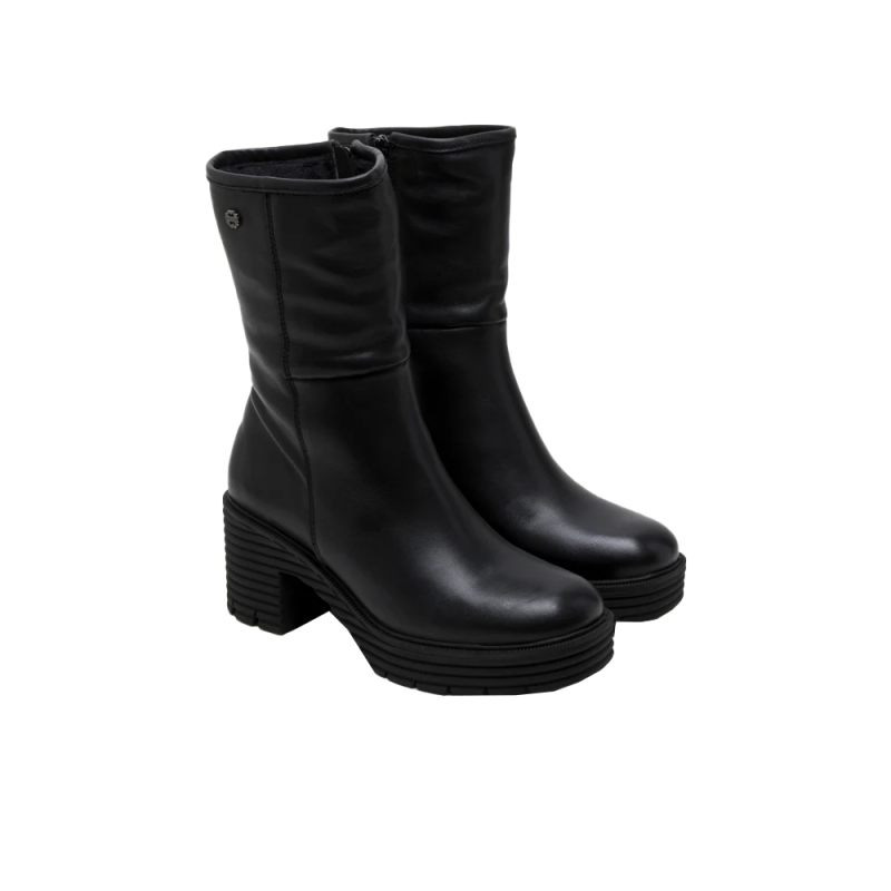 Botines de Tacón Mujer Porronet 4872 Negro