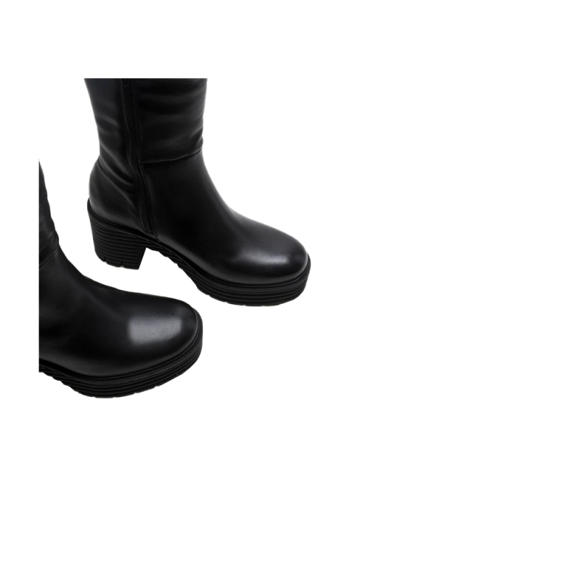 Botines de Tacón Mujer Porronet 4872 Negro