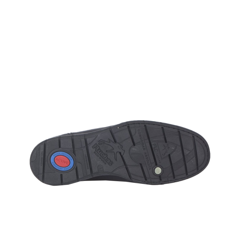 Zapatos Casual Hombre Fluchos Luca 8499 Negro