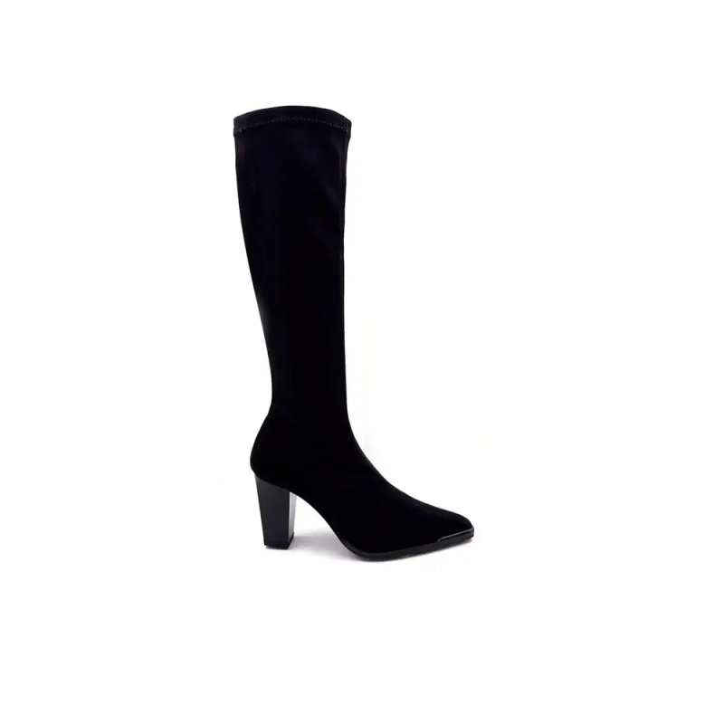 Botas de Tacón Mujer Miss Elastic 75385 Negro