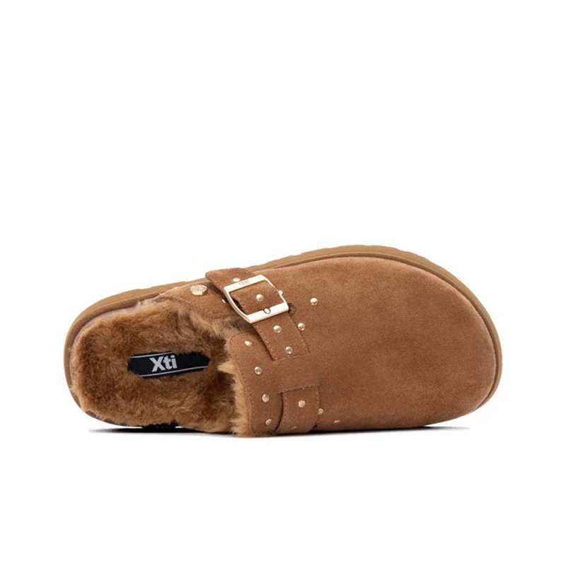 Zuecos Mujer XTI 146060 Camel