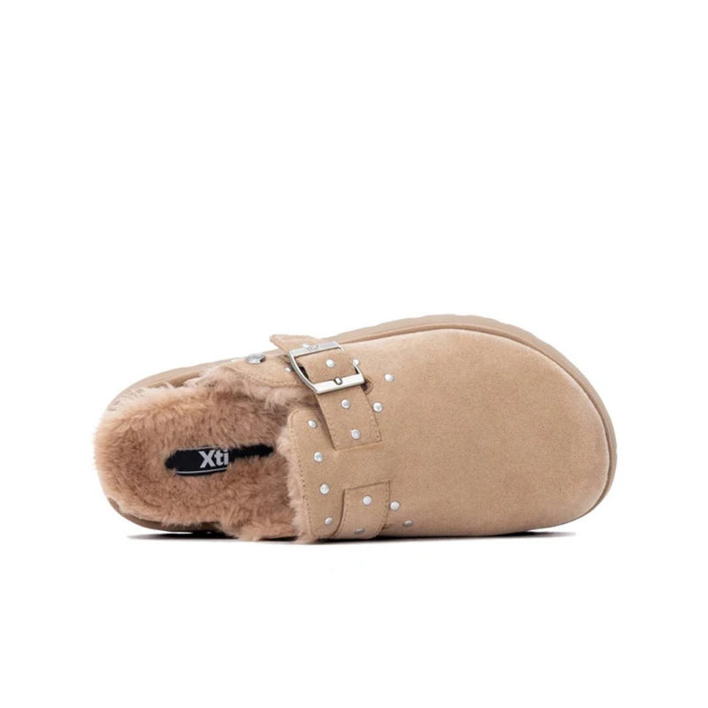 Zuecos Mujer XTI 146060 Beig