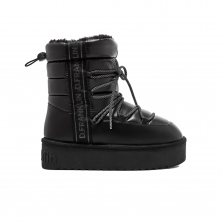 Botines Planos Mujer D.franklin Nordic V2 Bomb Brass Negro