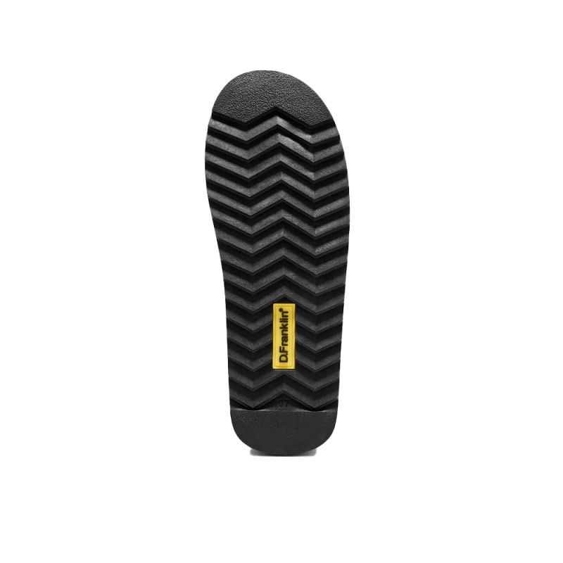 Botines Planos Mujer D.franklin Nordic V2 Bomb Brass Negro