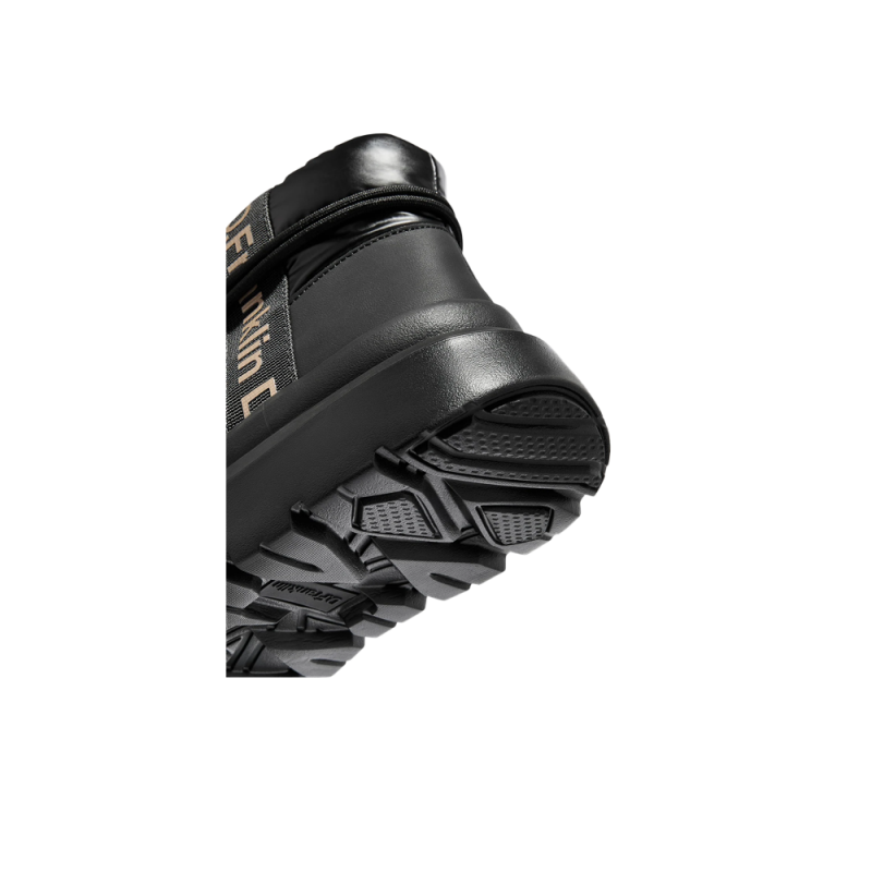 Botines Planos Mujer D.franklin Nordic Foam Bomb Taupe Negro