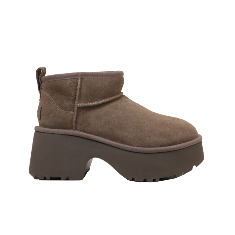 Botines Planos Mujer UGG W Classic Ultra Mini New Taupe