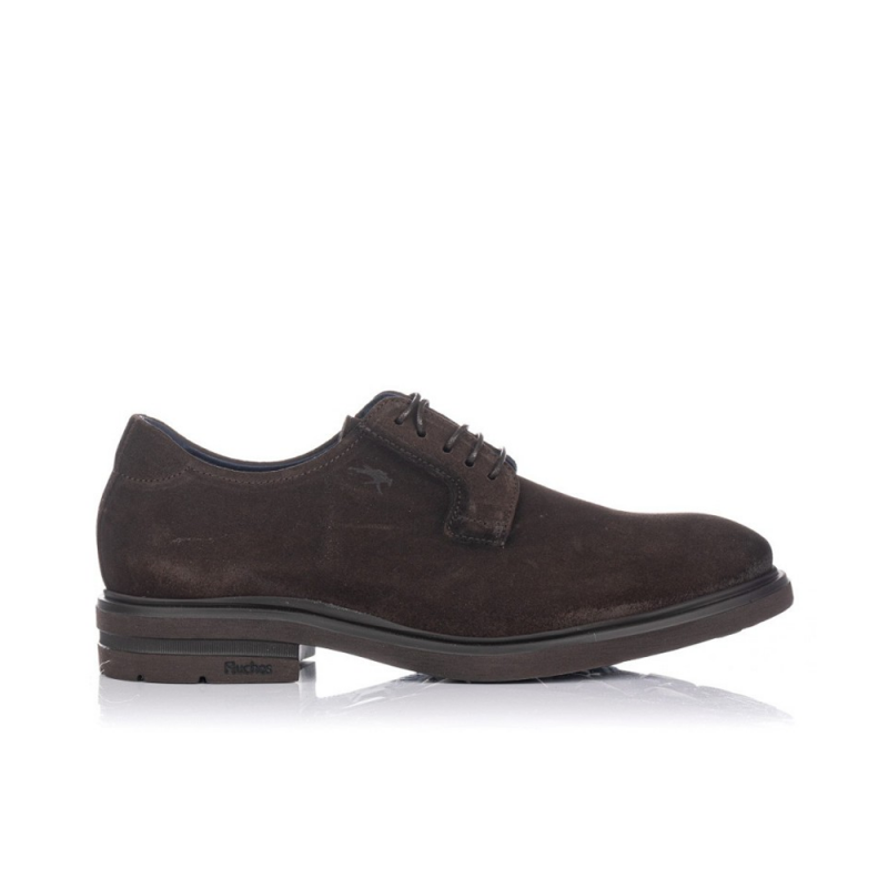 Zapatos Casual Hombre Fluchos Belgas F0631 Marron
