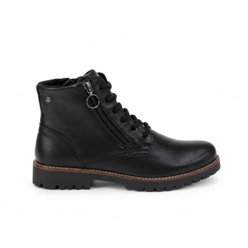 Botines Planos Mujer Zapp 23347 Negro