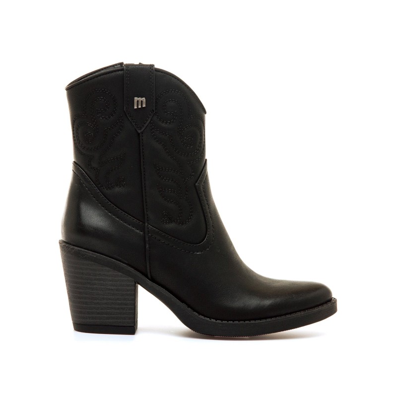 Botines Mujer Mustang Tijuana 59581 Negro
