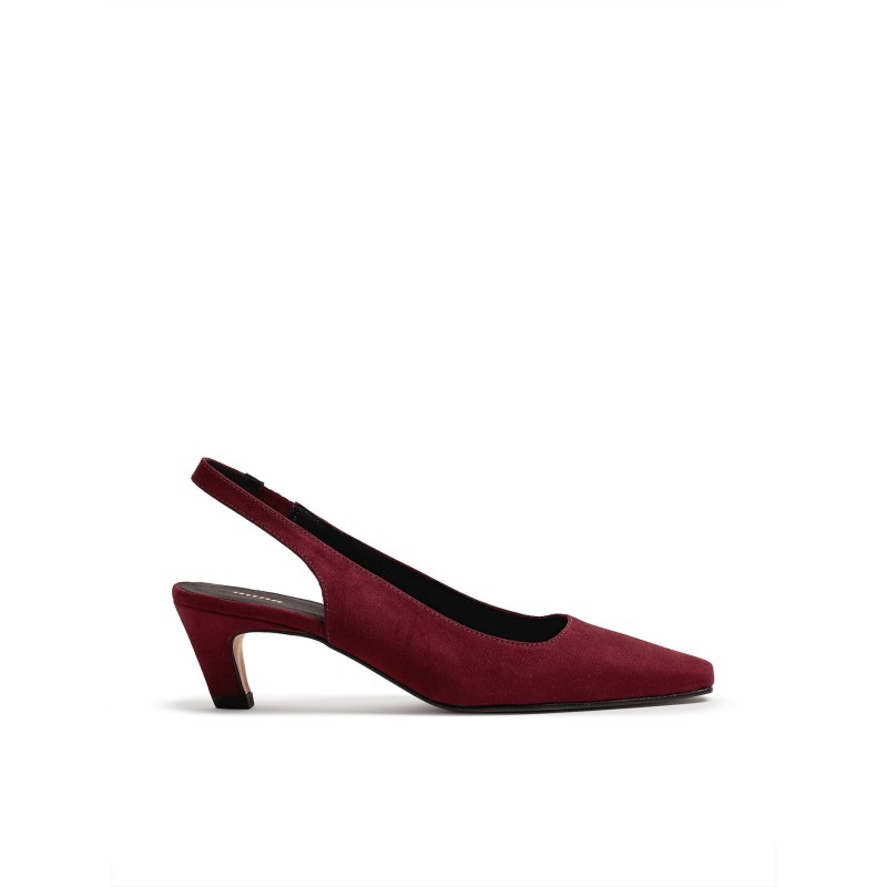 Zapatos de Tacón Mujer Mustang Coral 54158 Rojo