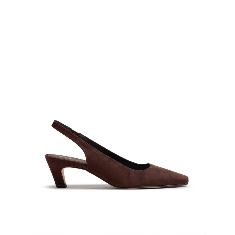 Zapatos de Tacón Mujer Mustang Coral 54158 Marron