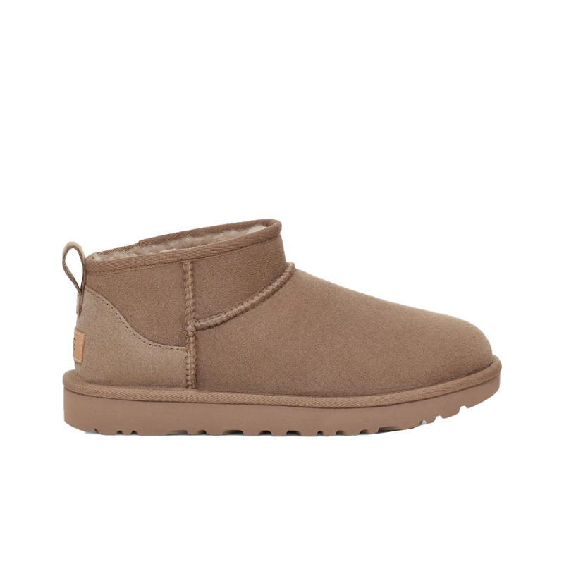 Botines Planos Mujer UGG Classic Ultra Mini Taupe