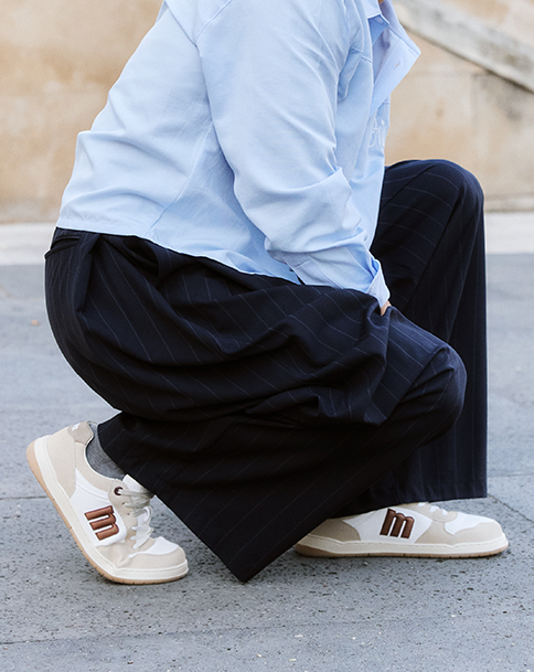 Barefoot hombre